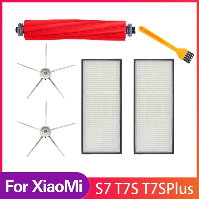 Hepa Filter Side brush mop cloths for Xiaomi Roborock S7 S70 S75 S7Max S7MaxV T7s For Roborock Vacuum Cleaner parts Accessories Set 5