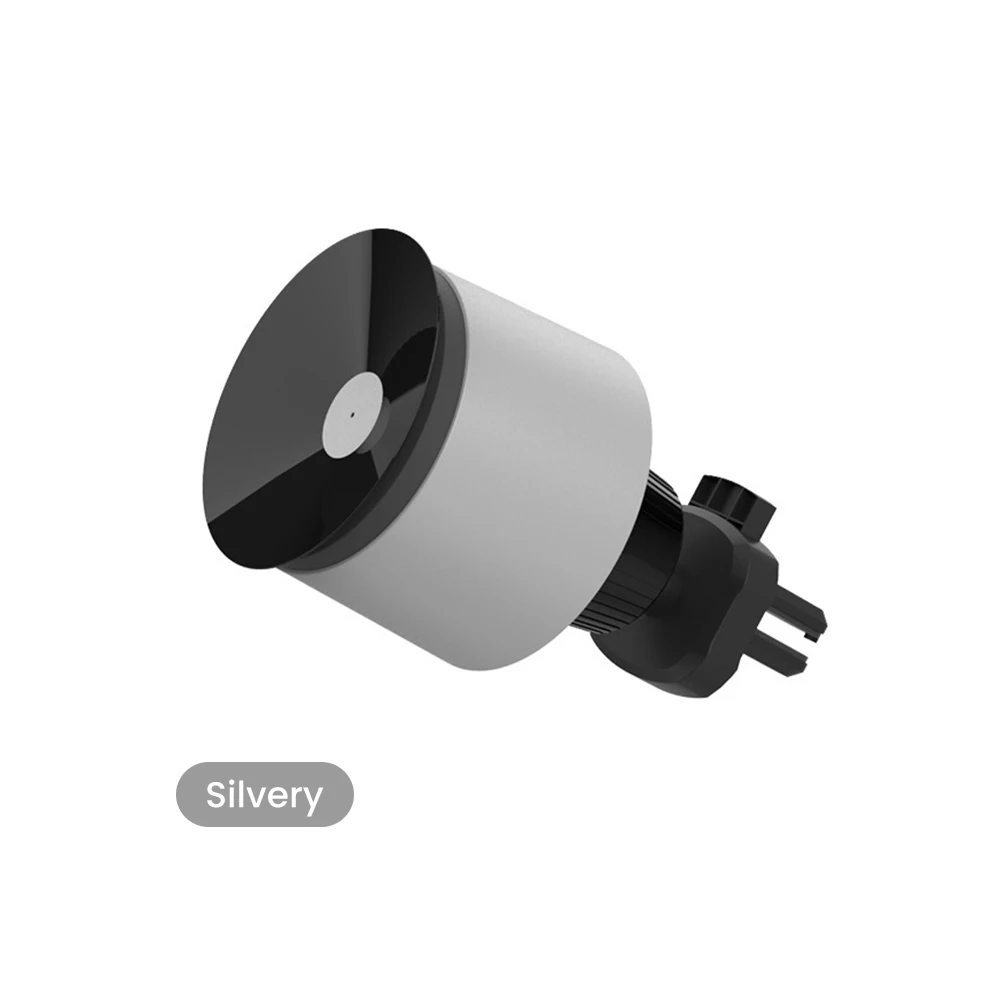 Silvery AOSHIKE 1 шт. Универсальный вращающийся на 360 градусов Автомобильный держатель для телефона с вентиляционным отверстием для iPhone Xiaomi автомобильный супер всасывающий Кронштейн для мобильного телефона - Цвет: Silvery