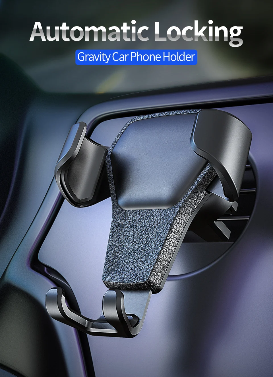 Универсальный автомобильный держатель для телефона в держатель на вентиляционное отверстие автомобиля Стенд нет магнитный держатель для мобильного телефона для iPhone смартфона гравитационный кронштейн