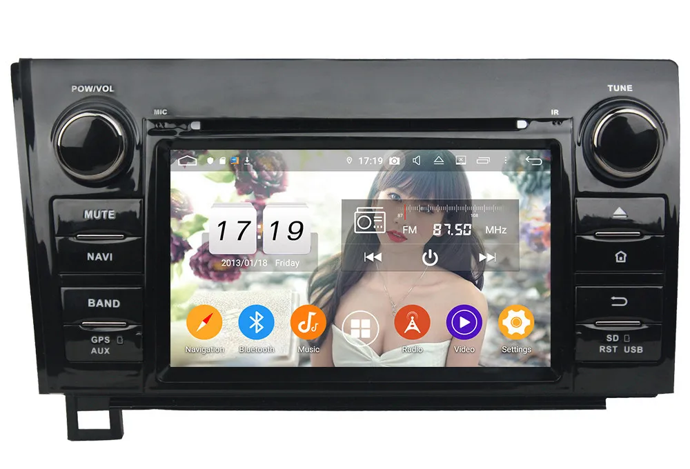 Klyde 4G WIFI Android 9.0 Octa Core 4GB RAM 64GB ROM DSP BT Car DVD Multimedia Player Stereo For Toyota Sequoia Tundra 2007