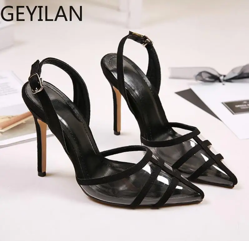 Wees Teen Transparant Vrouwen Sandalen 2020 Zomer Nieuwe Super Hoge Hakken Ondiepe Sexy Stiksels Casual Dames Schoenen Wees Teen Transparant Vrouwen Sandalen 2020 Zomer Nieuwe Super Hoge Hakken Ondiepe Sexy Stiksels Casual Dames Schoenen