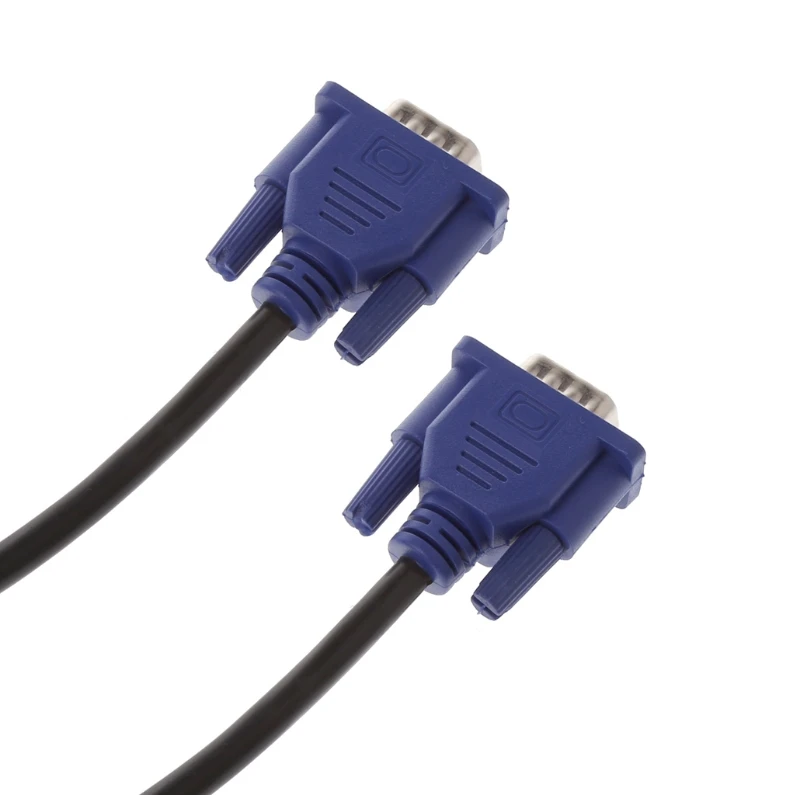1,35 м VGA 15 Pin папа-папа удлинитель для ПК ноутбук проектор HDTV