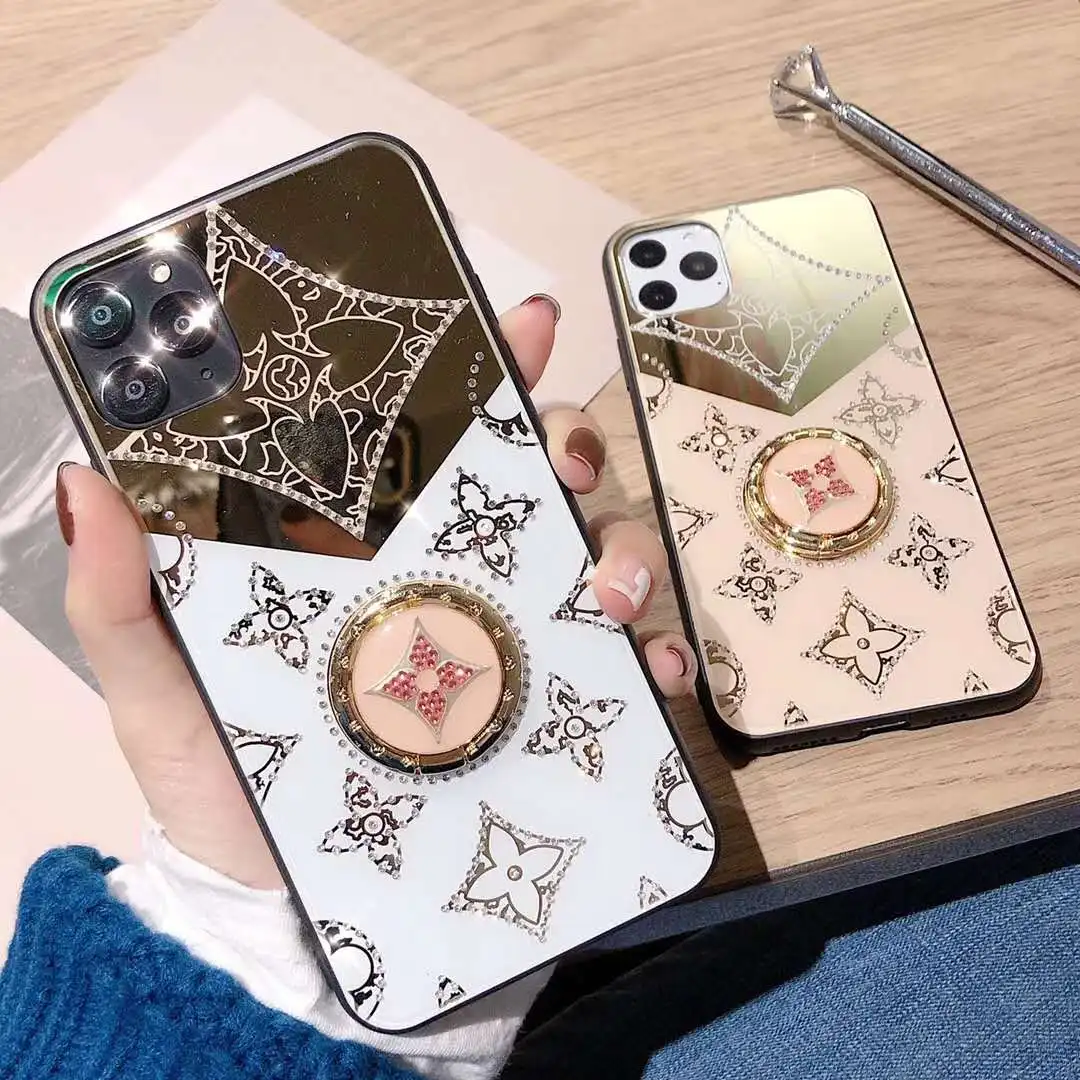 Luxury Diamond With Ring Stand protective cover for iphone 11 pro max XR XS MAX X 7 8PLUS 6 6s plus fashion Case couqe |