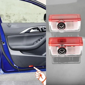 

2Pcs For Infiniti Q30 Infiniti QX30 2016 2017 2018 2019 Car LED Door Welcome Light LED logo laser projector Courtesy lamp