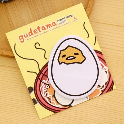 Милые кавайные Мультяшные выразительные яйца и танк post-it note plan memo message hand Account N times sticky sticker Канцелярские Товары для офиса - Цвет: 01