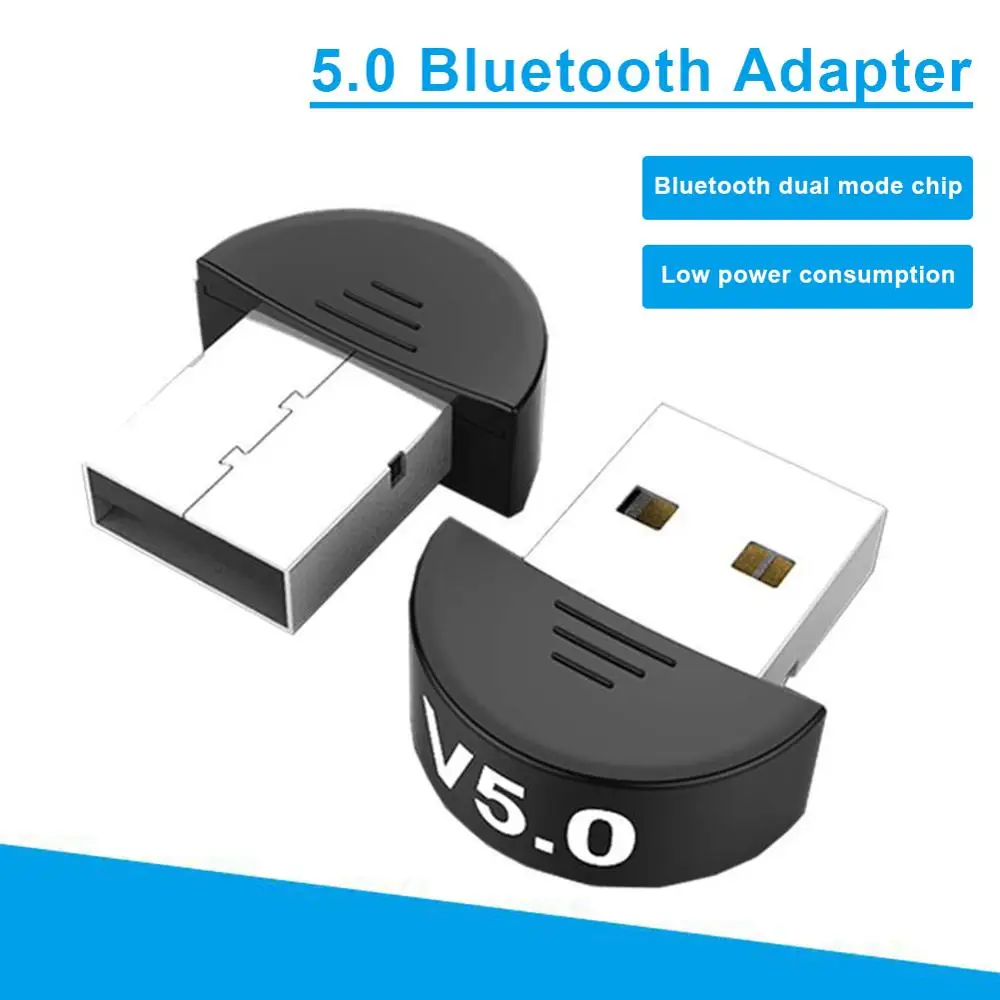 

USB Bluetooth 5.0 Adapter Transmitter Bluetooth Receiver Audio Bluetooth Dongle Wireless USB Adapter for Computer PC Laptop