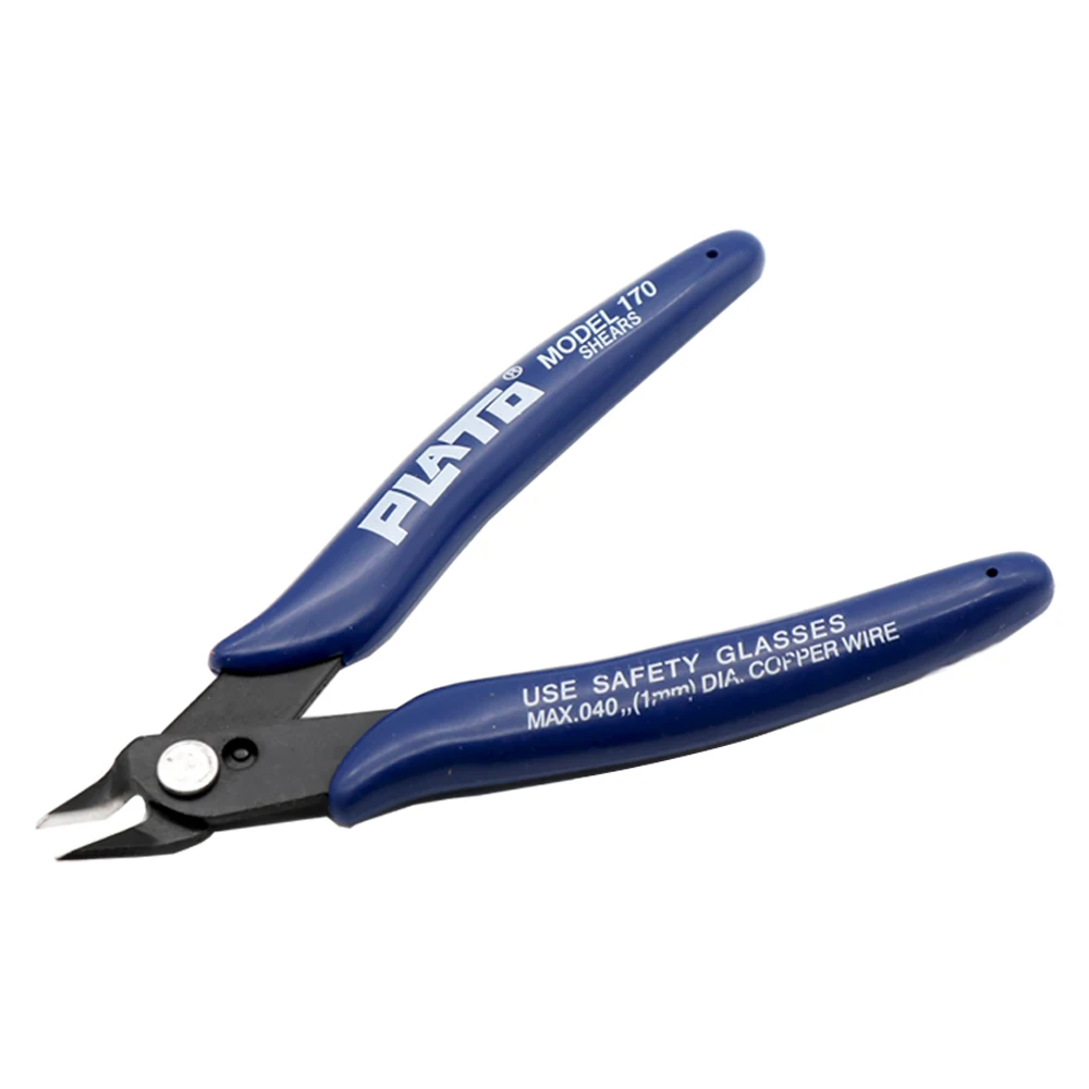 3D 프린터 부품 플라톤. PLATO 170 미국 미국 희망찬 클램프 DIY 커팅 펜치 얇은 입 전자 대각선 펜치 사이드 컷틴