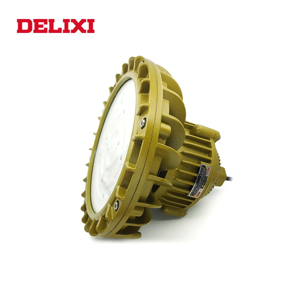 СВЕТОДИОДНЫЙ взрывозащищенный светильник DELIXI B LED 62 60W 80W 100W AC 220V ip66 WF1 огнестойкий