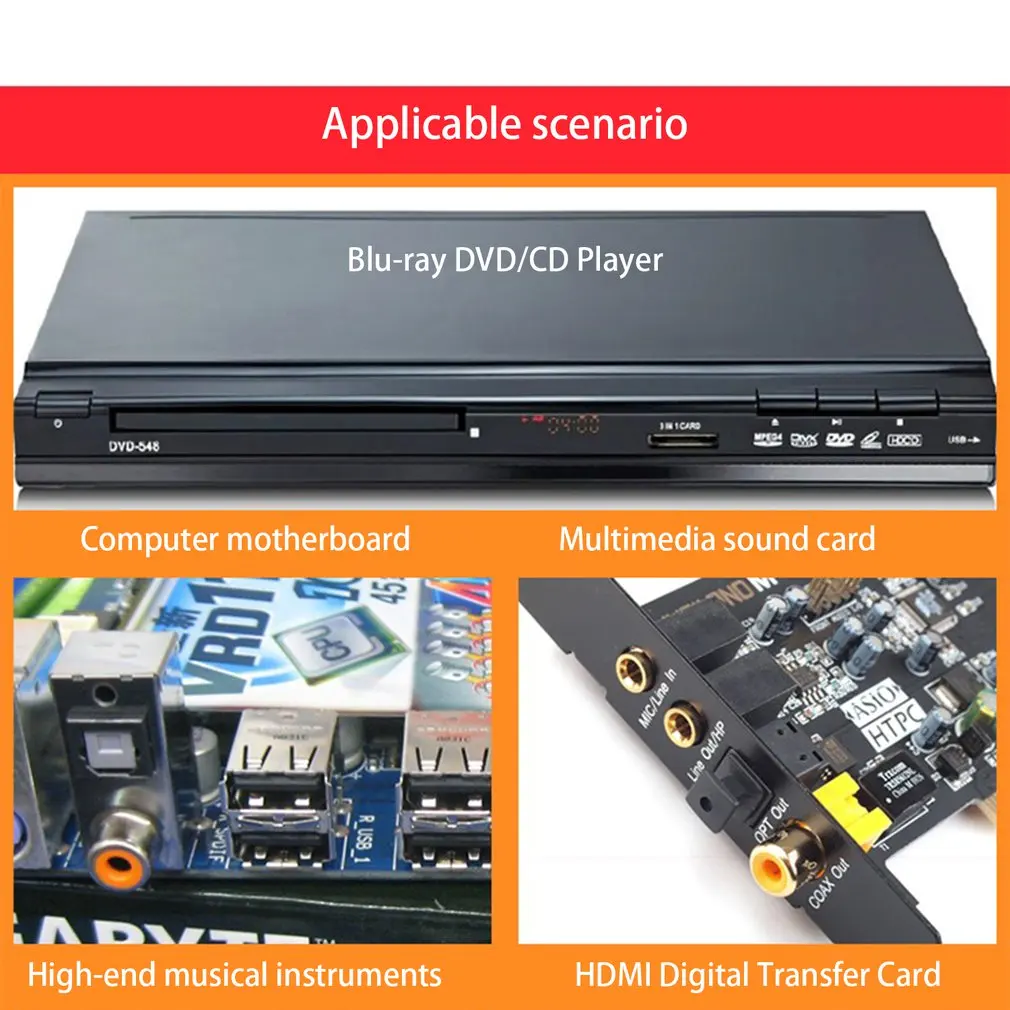 Оптический коаксиальный аудио декодер CS8416 CS4398 чип 24BIT192KHz SPDIF коаксиальный волоконно-оптический ЦАП декодирующая плата для усилителя