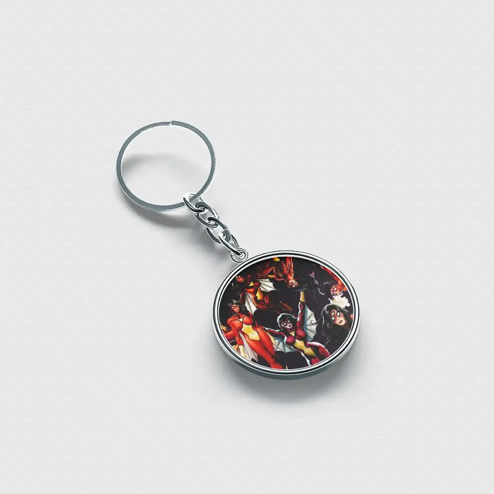 Спайдервумен брелок для фотографии персонализированный изображение на заказ