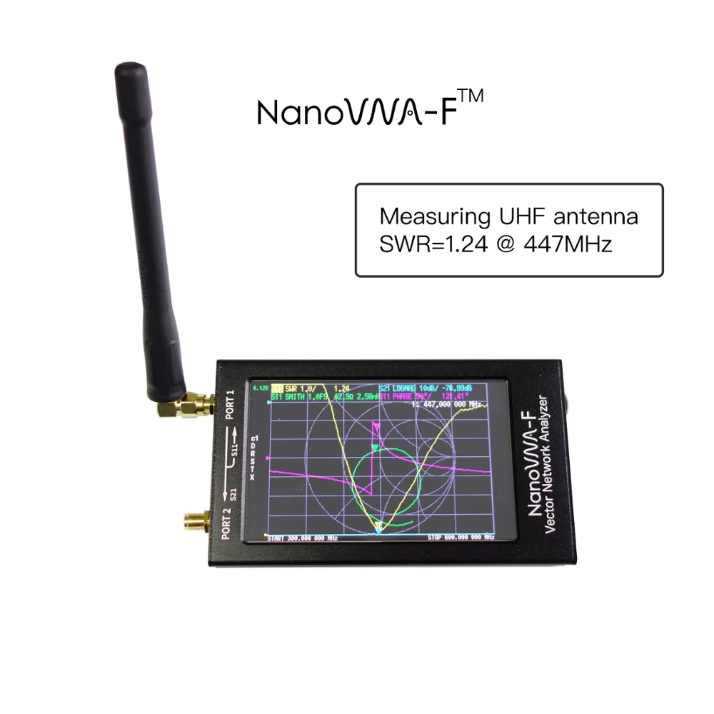 Nanovna F nanovh UHF антенна анализатор 1 5 ГГц оборудование V3.1 кнопочный переключатель 2020|