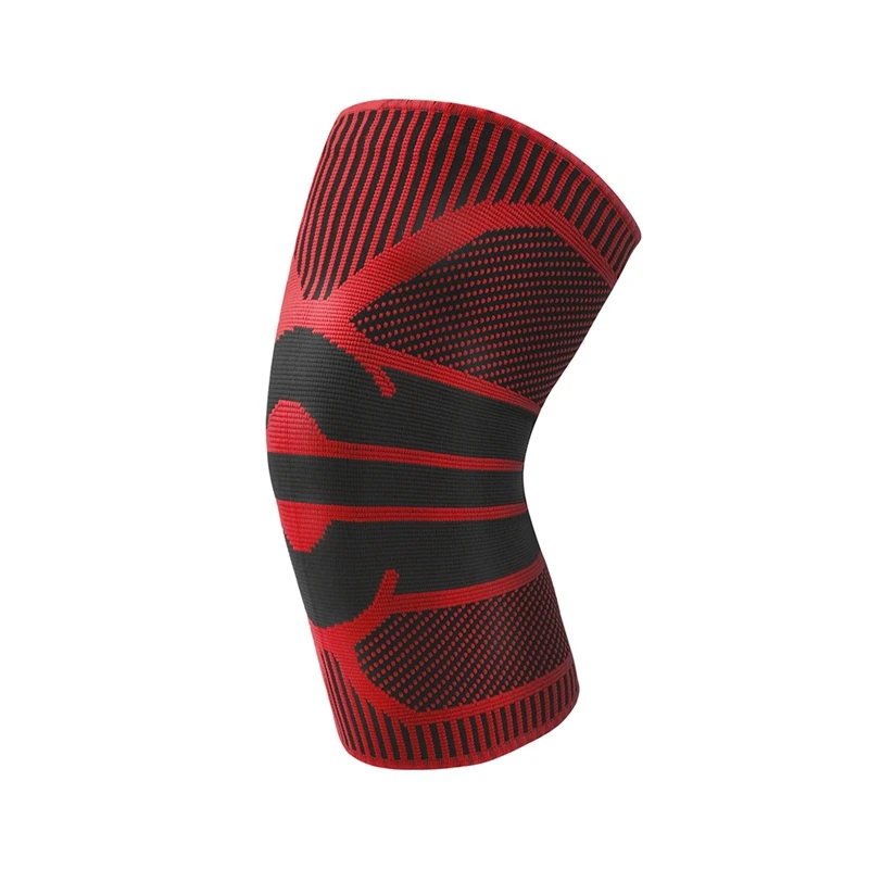 Knitted Breathable Knee Pad Sleeve Compression Support Leg Protector Gym Squat Unisex Sportswear 1pc