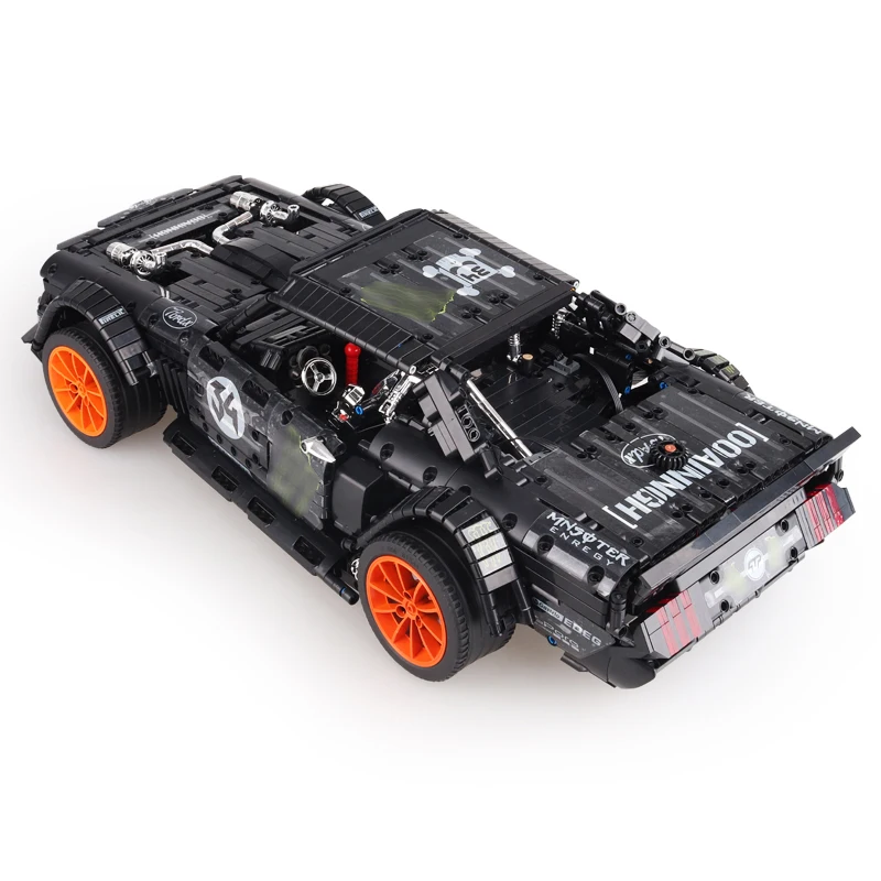 CADA C61006 Technic RC внедорожный автомобиль авантюрист 20102 23009 Ford Mustang Hoonicorn V2 строительные блоки светодиодный автомобиль с дистанционным управлением