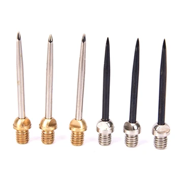 

6pcs Professional Replaceable Dart Steel Tip; Dart Accessories 2BA Thread
