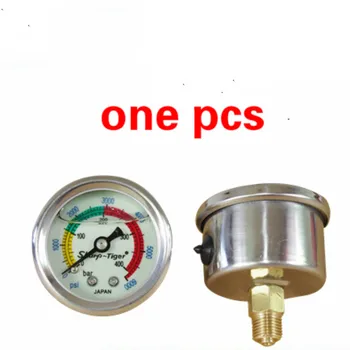 

High pressure air pump oil filled pressure gauge 40Mpa/6000PSI High pressure pump air compressor Pressure Gauge M10*1 thread