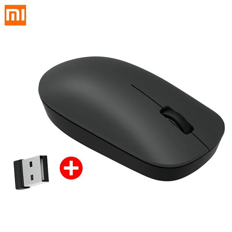 Xiaomi-ratón inalámbrico Lite, 2,4 GHz, 1000DPI, ergonómico, portátil, para ordenador, fácil de llevar, para oficina