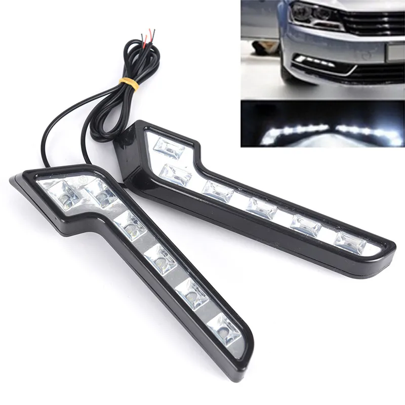 ڵ   Ȱ, ְ , м ڽ LED, 2 X Ʈ 6LED,  ȭƮ, 12 V DRL