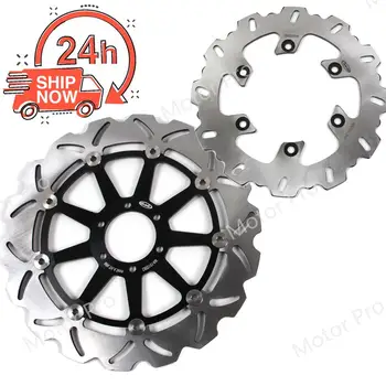 

For Ducati Junior SS 350 Supersport 400 Front Rear Brake Disc Disk Rotor Kit Motorcycle 1991 1992 1993 1994 1995 1996 1997 BLACK