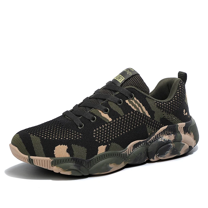 

couple 2019 men Gym Sport Shoes Fitness Stability Sneakers women Camouflage Athletic Trainers Men Tennis Shoes tenis para hombre