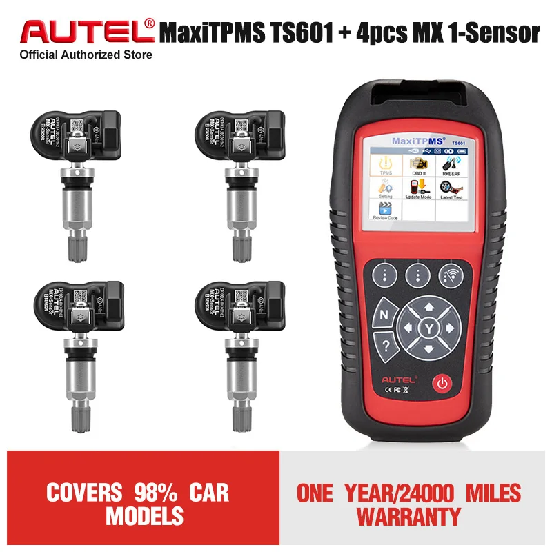 AUTEL MaxiTPMS TS601 TPMS активатор давления в шинах полная активация программирующий