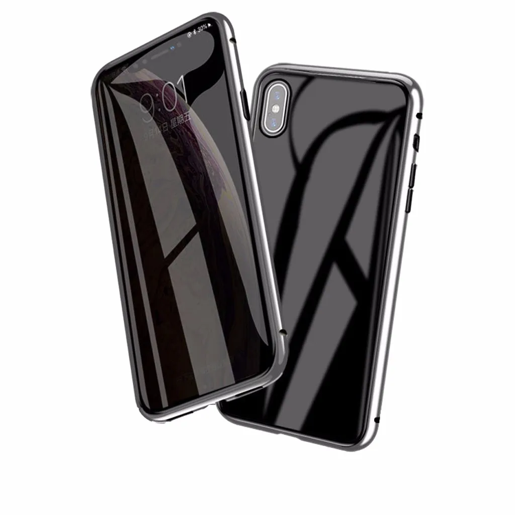 Магнитный абсорбирующий металлический бампер 7/8 дюйма для iPhone 4 7 стеклянный