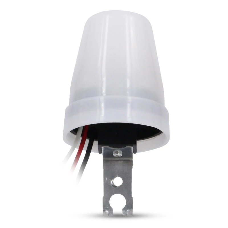 High Quality Outdoor Wall Mounted adjustable 110V-240VAC Automatic light control sensor switch for LED lamp bulbs 1pc HH (5)