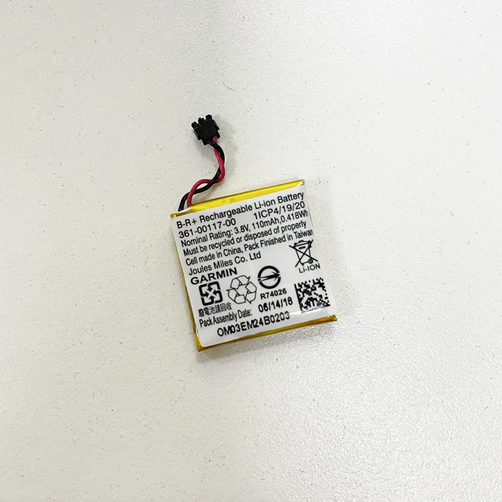 

Part For GARMIN Vivoactive 4S Li-ion Battery 361-00117-00 Replacement Repair