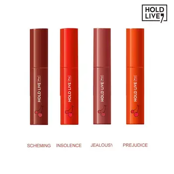 

HOLD LIVE Liquid Lipstick Lipgloss Matte Waterproof Cosmetic Red Colors Nude Tint Lips Make Makeup 4 Long Lip Gloss Lasting S6Z5