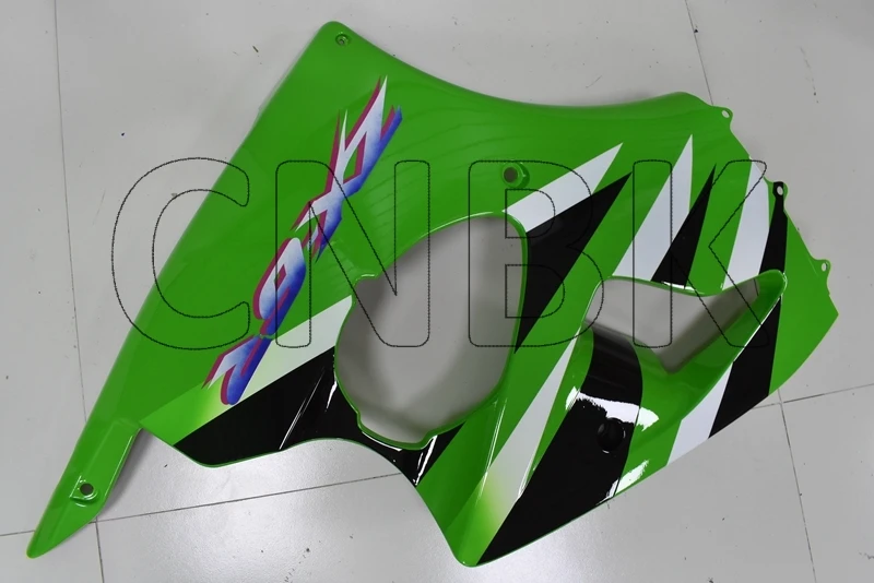 Для 636 ZX-6r 2001 Пластиковые обтекатели для Kawasaki ZX6r 2000 Зеленый Черный Abs обтекатель ZX6r 636 2000-2002 кузов
