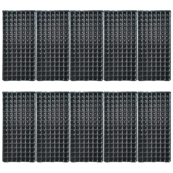 

10Pcs Seed Trays Seed Sprouter Kit 105 Holes Plants Seedling Tray with Drainage Hole Plant Grow Kit for Seedling