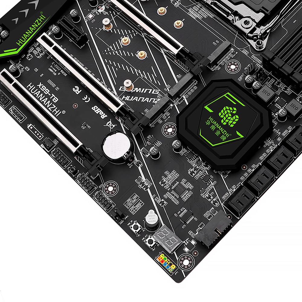 Материнская плата HUANANZHI X99 T8 slot LGA 2011 3 USB3.0 NVME M.2 SSD поддерживает память DDR3 REG ECC и Xeon E5