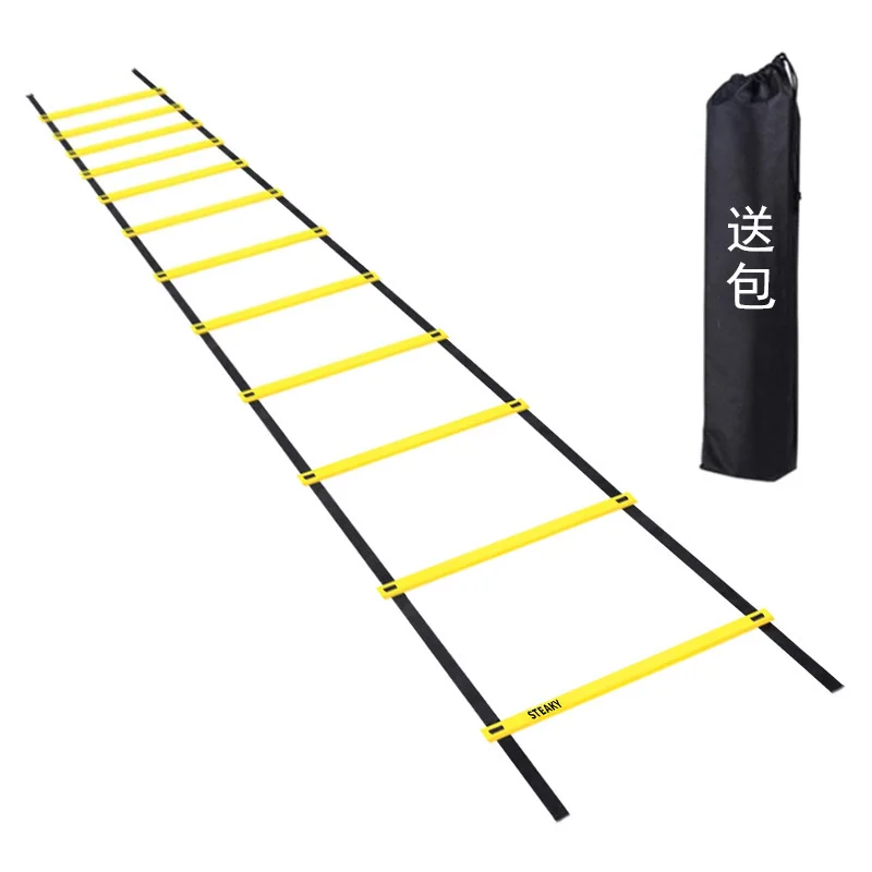 Agility Speed Ladder Stairs Nylon Straps Training Ladders Agile