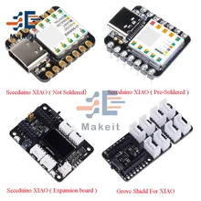 Samd21 48mhz córtex m0 32 bit microcontrolador usb uart i2c spi interface grove escudo placa de expansão módulo para seeeduino xiao
