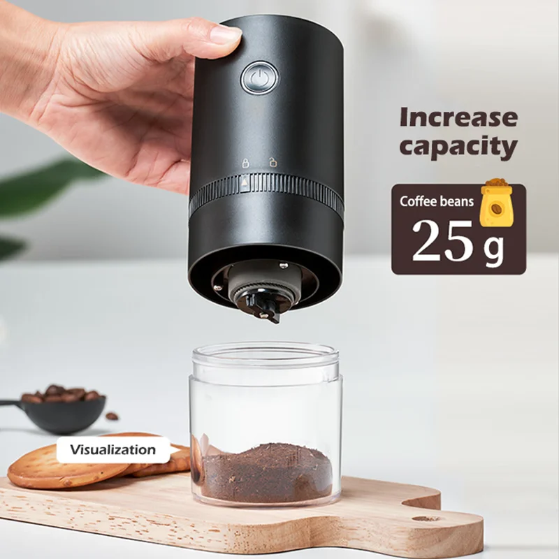 Portable Coffee Grinder Electric Usb Rechargeable Home Outdoor Blenders