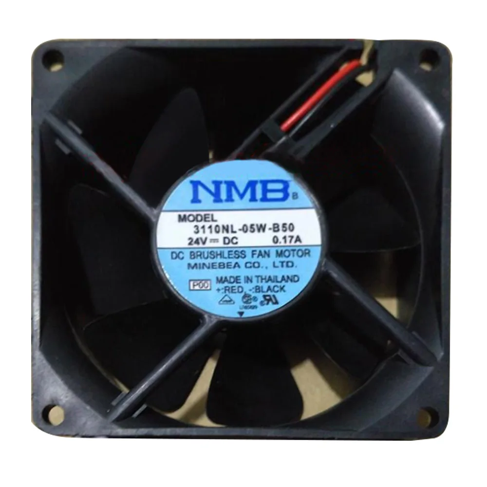 Новый оригинальный NMB 3110NL 05W B50 24V 0.17A 8 см инвертор Вентилятор