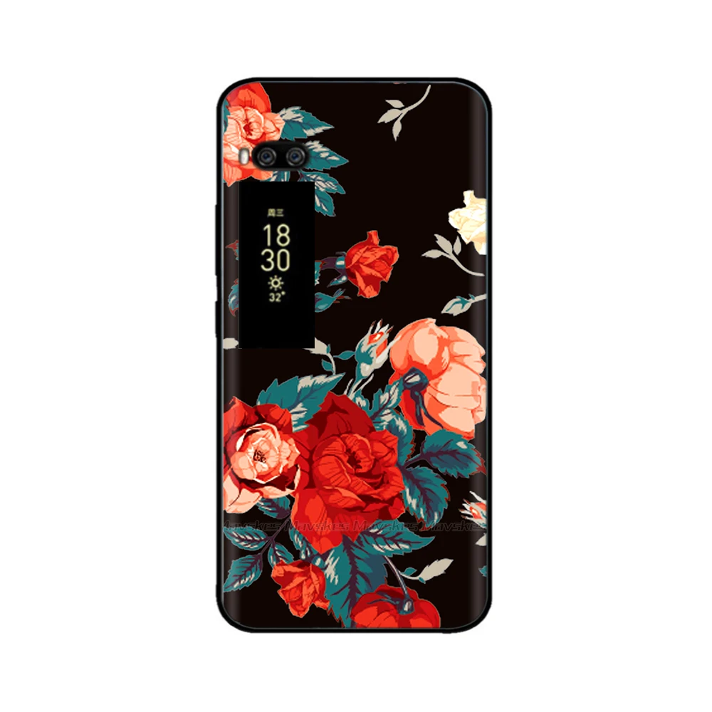 For Meizu Pro 7 Case Phone Back Cover for Meizu Pro 7 Plus Case for Meizu Pro7 7Plus Bumper Silicon Soft Funda Black Tpu Case meizu phone case with stones back Cases For Meizu