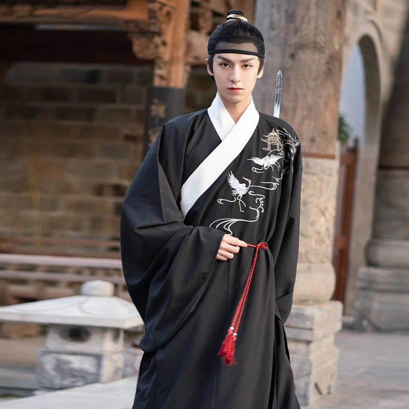 Robe Hanfu Men 'S Spring Chinese Style Ancient Costume Fairy Daily | Дом и сад