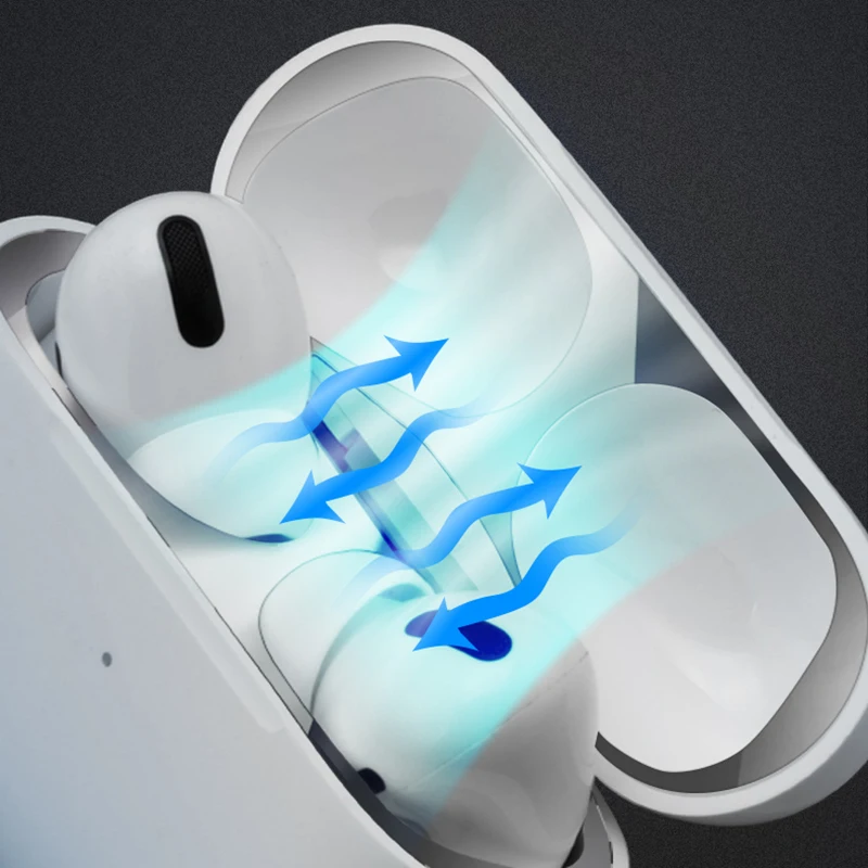 1 комплект ультра тонкий защитный чехол для Apple Airpods pro металлическая пленка наклейка железная стружка защита от пыли для Airpod 3 наушники