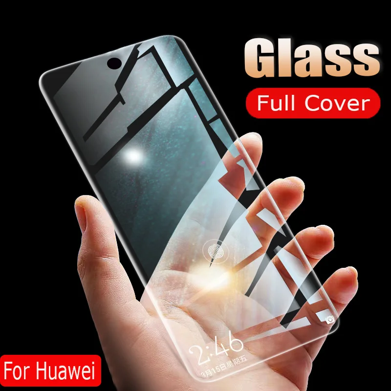 25D Защитная пленка для экрана huawei Nova 5 Pro Y6 Y7 Y9 2019 закаленное стекло 4e 3i защитное