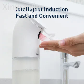 

Intelligent Automatic Liquid Soap Dispenser Induction Foaming Hand Washing Device For Kitchen Bathroom (without Liquid)