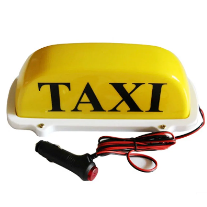 Taxi lamp yellow light source taxi roof lamp car puller roof lamp - Испускаемый цвет: Цвет: желтый