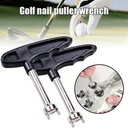 Обувные насадки с шипами для гольфа гаечный ключ инструмент затягивающие шипы удаление Cleat нержавеющая сталь, для гольфа ногтей Съемник