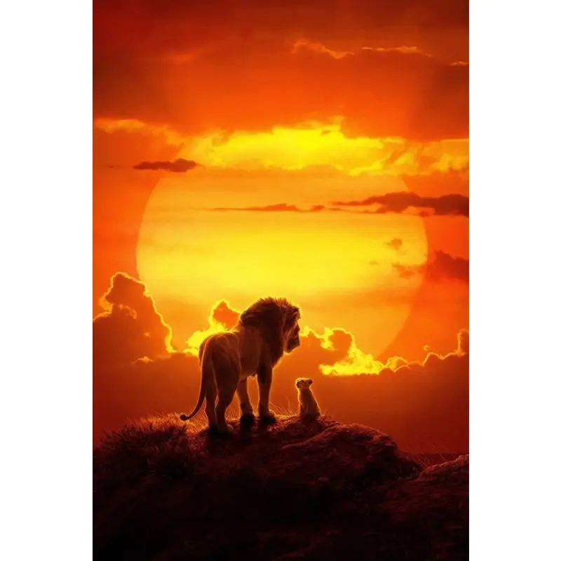 

The Lion King Wooden jigsaw puzzle 300 520 1000 pieces Simba Mufasa Scar PUMBAA puzzles Creative Gifts Decompression toys