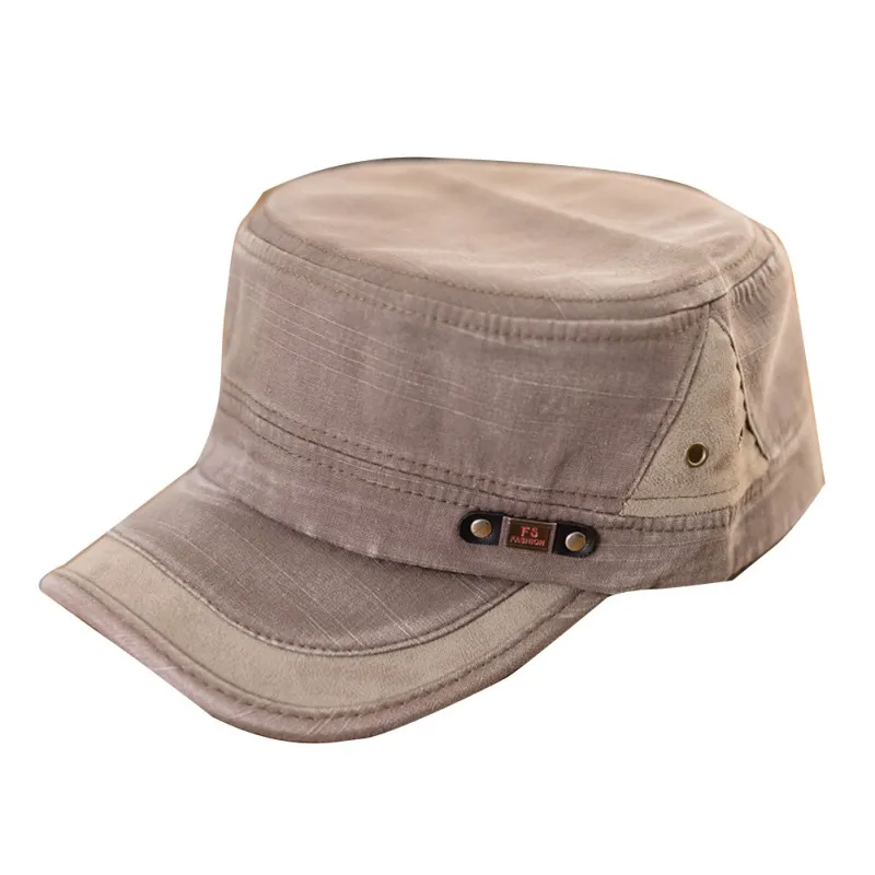 2021 NEW Classic Men Women Adjustable Army Plain Vintage Hat Cadet Baseball Cap D3
