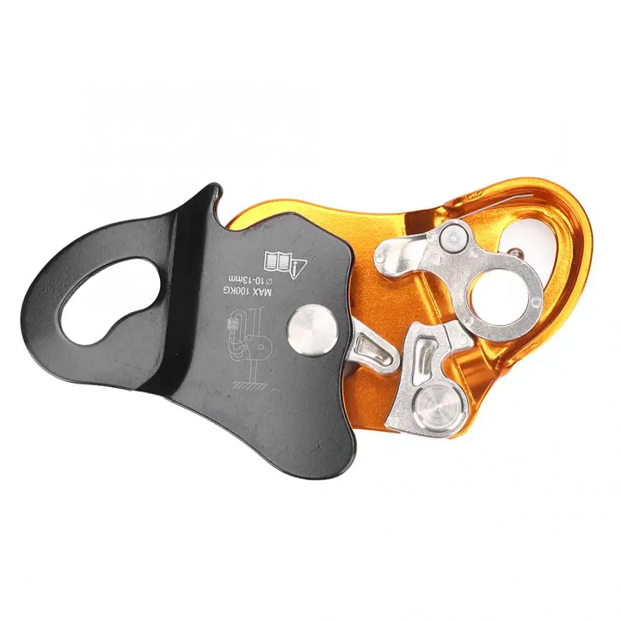 thumbnail image 2 of Carabiner Lock Self-locking Rope Grab Mountain Climbing Locking 2 of 12