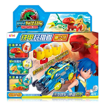

Heart Odd Tyrannosaurus Rex Chariot Dragon Warrior Fighter Luxury Set Dinosaur Boy Toy bao yan Destroyer