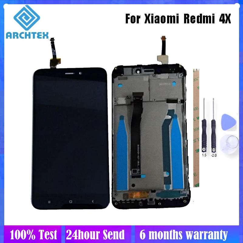 5 0 дюймов для Xiaomi Redmi 4X ЖК-дисплей + сенсорный экран с рамкой дигитайзер детали