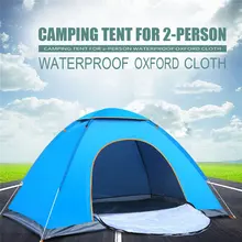 Tente de Camping étanche automatique pour 1 ou 2 personnes, pliable et Portable, pour la plage, le voyage, la chasse