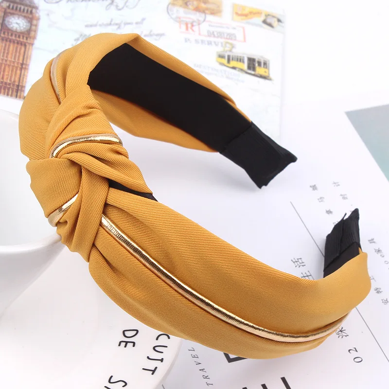 South Korea New Style Top Grade Phnom Penh Knot Face Wash Headband Korean-style ning jie Hair Bands Female Version of Hair Acces