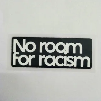 

2020 NO ROOM FOR RACISM Badge Heat Transfer Soccer Patch